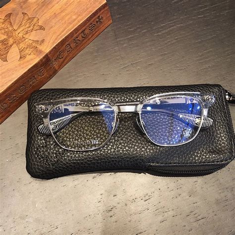 sunglasses replica chrome hearts|chrome hearts transparent glasses.